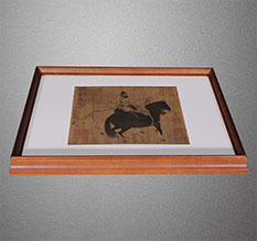 南阳书画装裱配框服务案例